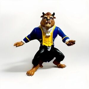 Vintage 1991 Disney Beauty and the Beast Burger King Kids Meal Action Figure
